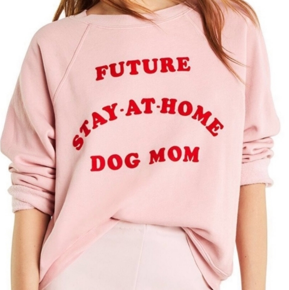 wildfox dog mom sweatshirt
